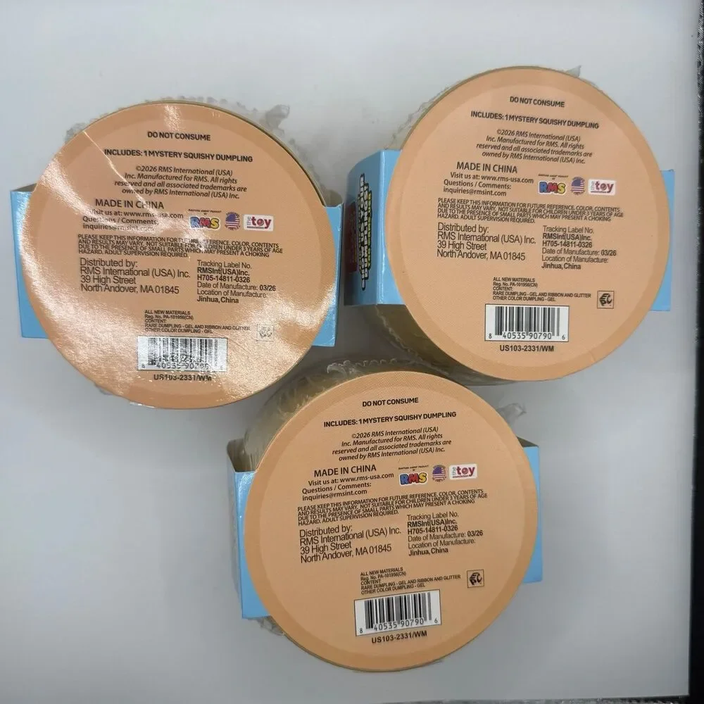 [3 PC] RMS - The Original Mystery Dumpling: Rare Ruby Edition NEW